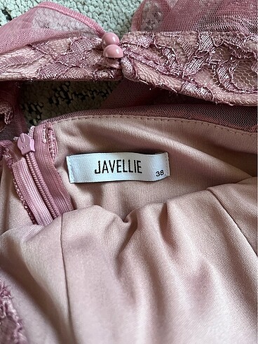 Lila elbise - Görsel 6