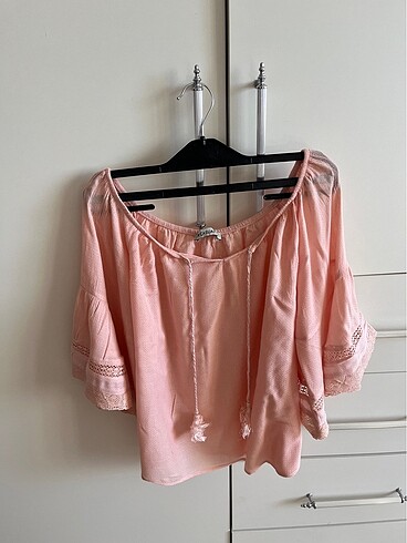 Pembe Bluz M beden