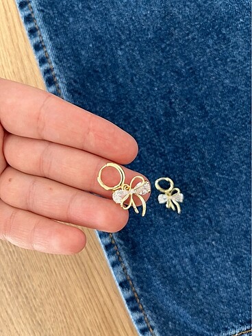 swarovski Fiyonk küpe Çelik