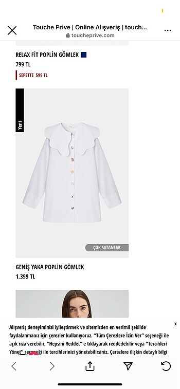 Touche gömlek