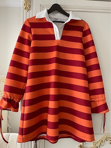 Scuba kumaş tunik