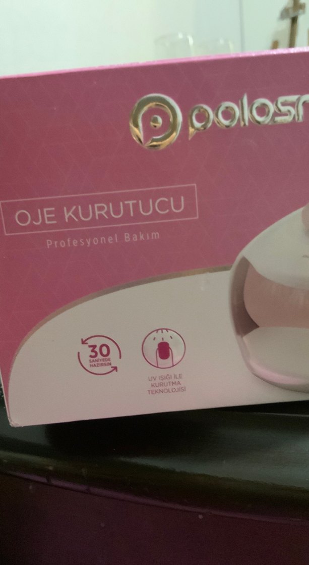 Pembe Oje Kurutucu UV Işığı Teknolojili - Görsel 5