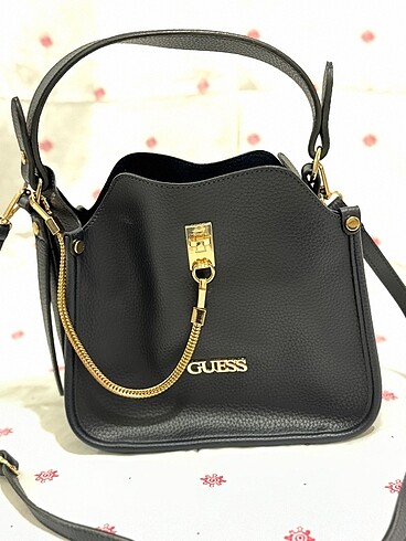  Beden Guess Lacivert çanta sıfır