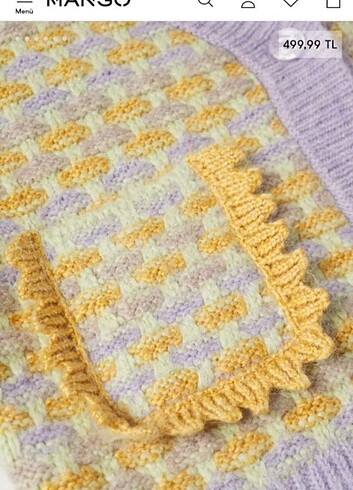 l Beden Mango pastel hırka