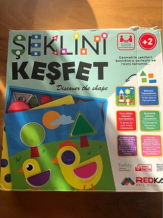 Şeklini Keşfet Eğitici Oyuncak