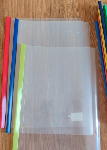 Renkli Plastik Dosya Klasörleri - Görsel 3