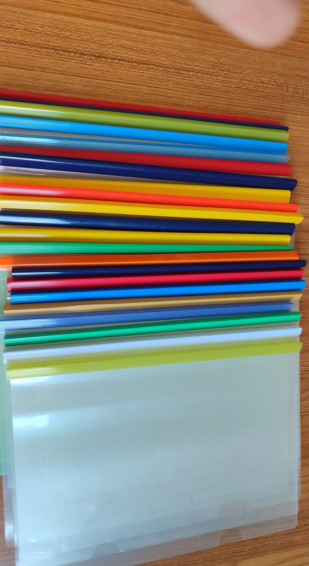 Renkli Plastik Dosya Klasörleri - Görsel 4