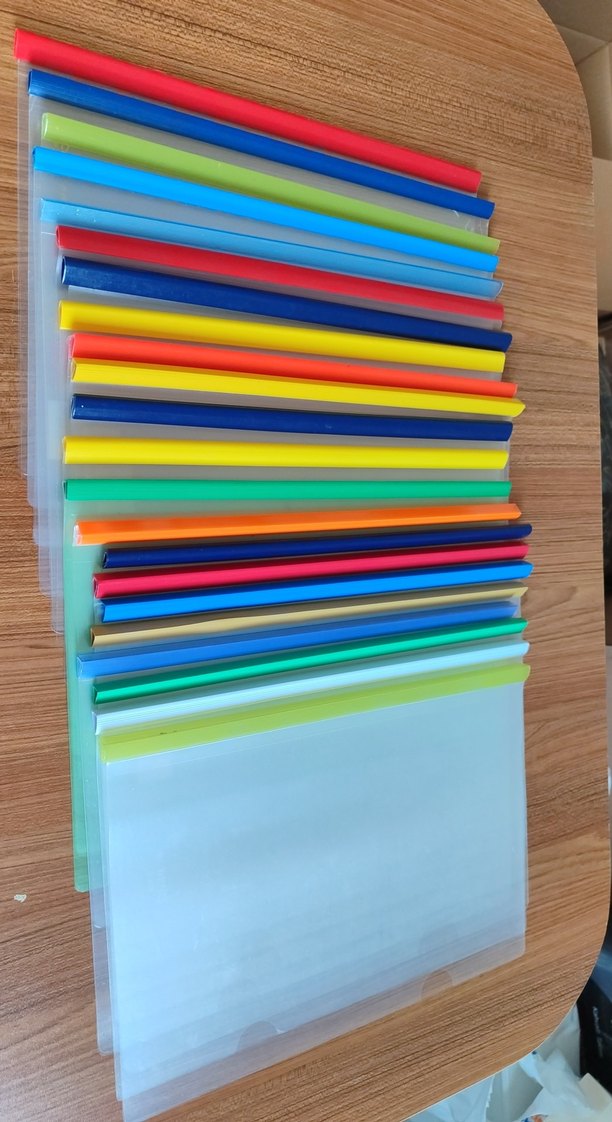 Renkli Plastik Dosya Klasörleri - Görsel 5