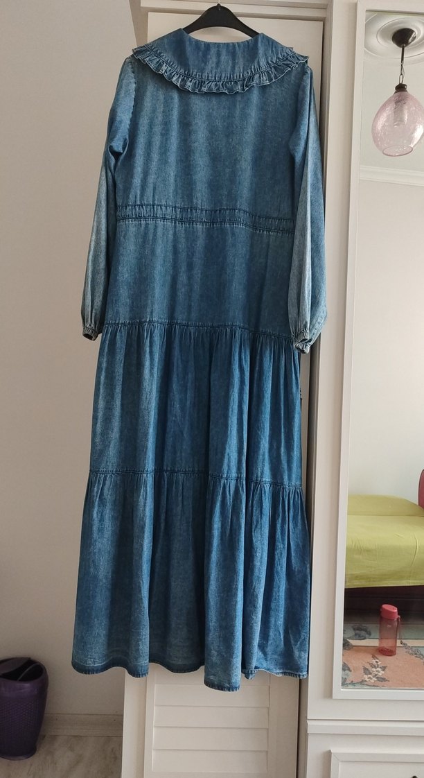 Uzun Tesettür KotElbise - Görsel 4