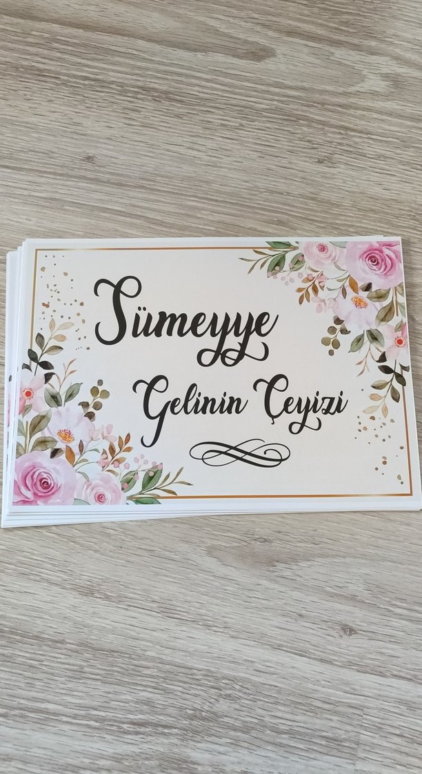 Çeyiz Kitap Ayracı Dergi - Görsel 2