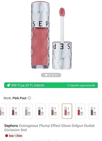 Sephora dolgunlastirici - Görsel 3