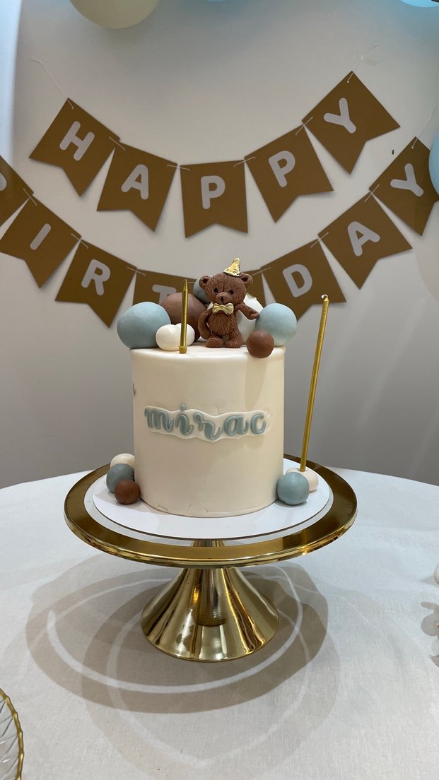 MAKET AYICIKLI PASTA - Görsel 3