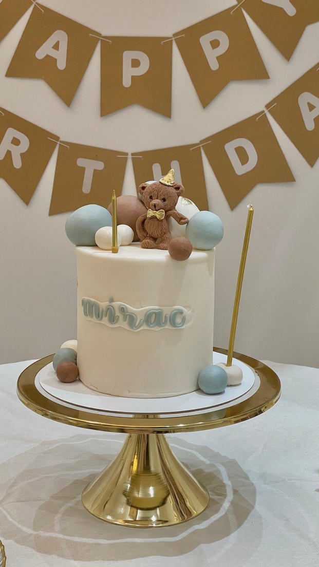 MAKET AYICIKLI PASTA - Görsel 2