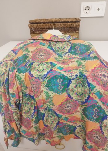 Bohem Çok Renkli Gömlek - Görsel 5