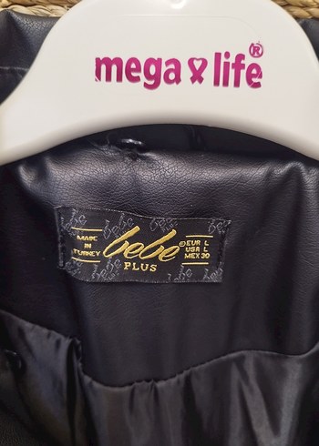 bebeplus kürklü deri ceket - Görsel 5