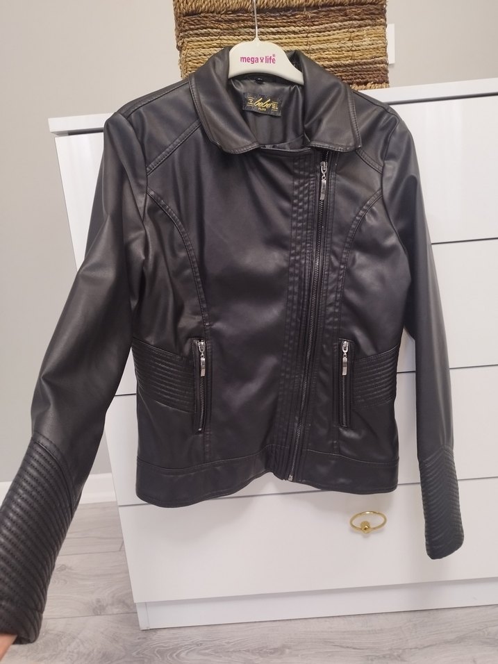 bebeplus kürklü deri ceket - Görsel 4