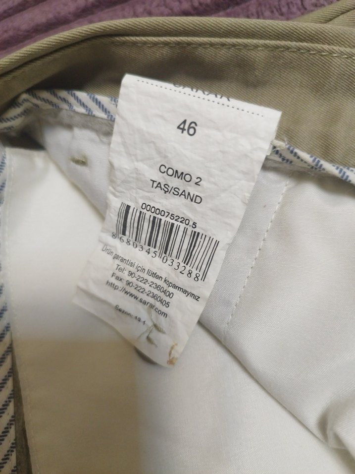 sarar erkek pantolon - Görsel 3