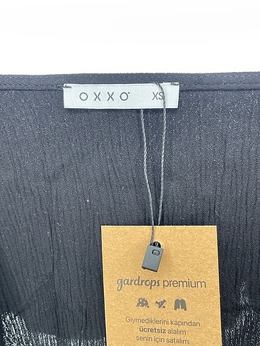 xs Beden siyah Renk oxxo Bluz %70 İndirimli.