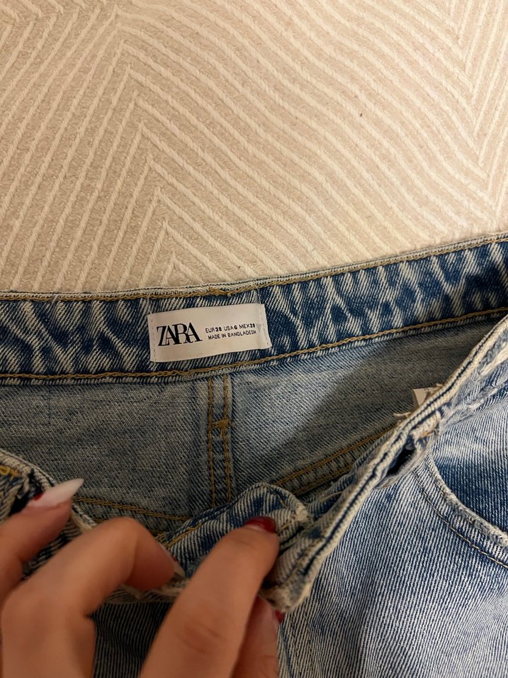 Zara jean  Şort - Görsel 2