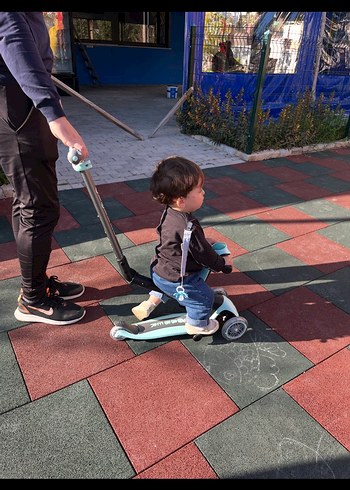 Globber go up deluxe ışıklı scooter - Görsel 4