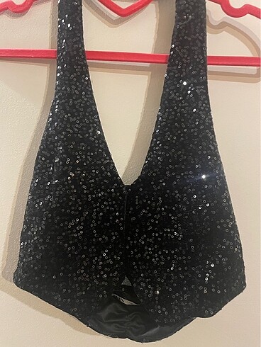 xs Beden Zara Pullu Crop