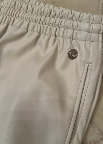 Pierre Cardin Kadın Bej deri pantolon Pantolon
