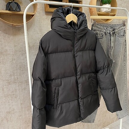 Diğer Oversize Şişme Mont Standart Bedendir