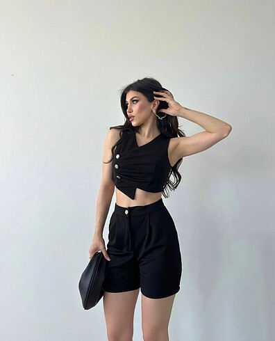 Diğer CROP YELEK TAKIM
