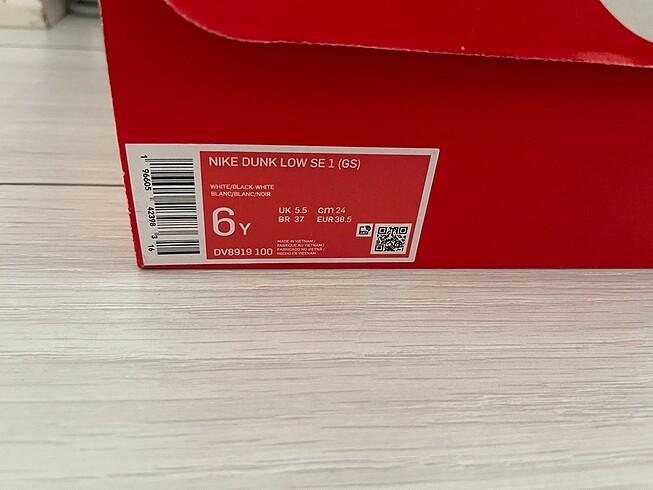 38,5 Beden Nike Dunk Low