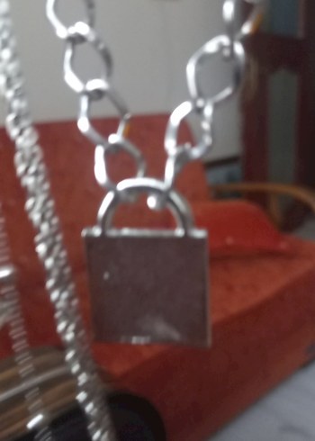 Bohem Gri Minimalist Kadın Kolye - Görsel 2