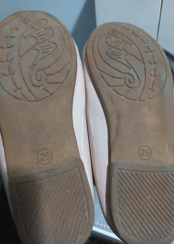 Fiyonk Detaylı Pembe Kız Babet - Görsel 2