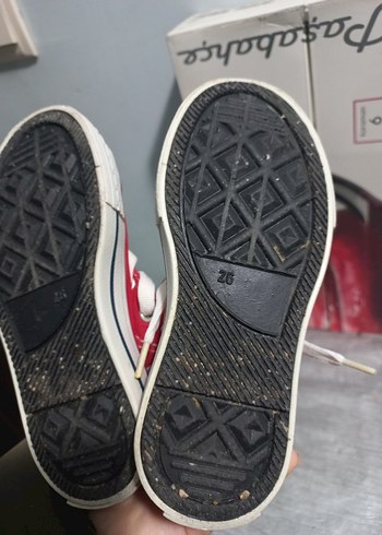 Kız Çocuk Kırmızı Converse Spor Ayakkabı - Görsel 2