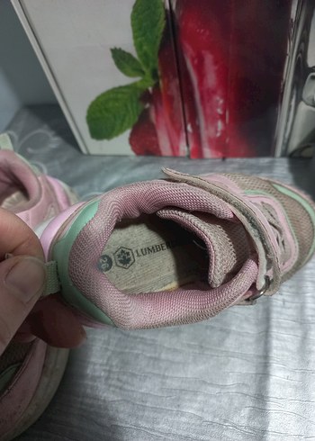 Kız Çocuk Pembe Bağcıksız Spor Ayakkabı - Görsel 3