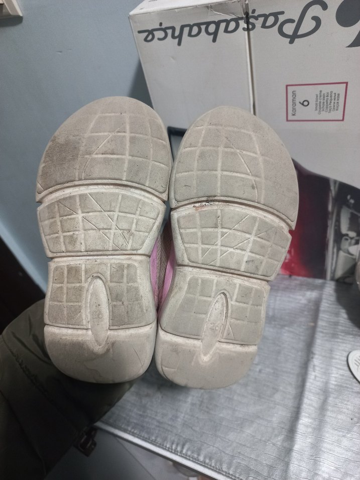 Kız Çocuk Pembe Bağcıksız Spor Ayakkabı - Görsel 4