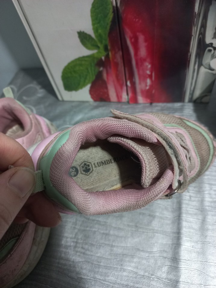 Kız Çocuk Pembe Bağcıksız Spor Ayakkabı - Görsel 3