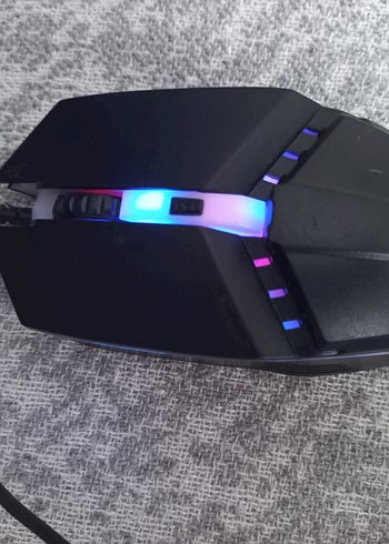 Kablolu Siyah Oyuncu Mouse - Görsel 3