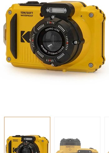 Kodak pixpro wpz2 waterproof kamera