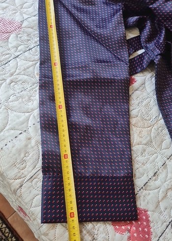 Düğmeli Lacivert erkek pijama takımı - Görsel 7