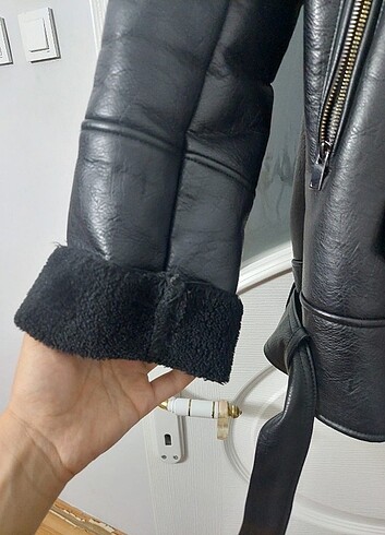 m Beden Stradivarius biker mont