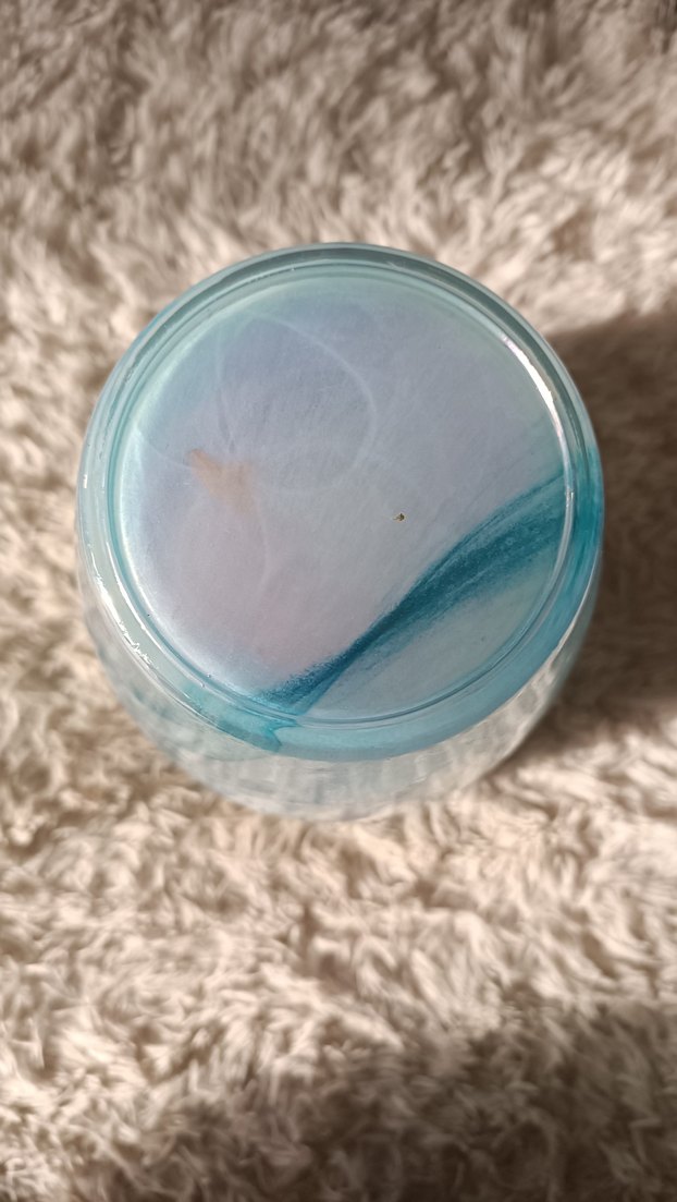 Mermer Görünümlü Aqua Swirl Vazo - Görsel 4