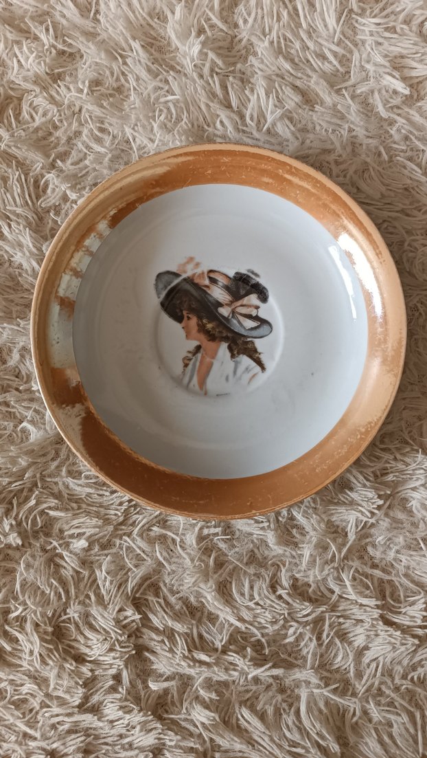 Vintage Dekoratif Tabak - Görsel 3