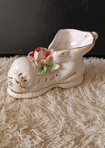 Vintage Seramik Ayakkabı Biblo - Görsel 2