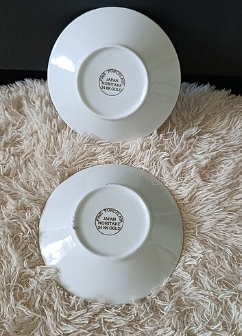 American Vintage Noritake Altın Vermiyeli Çay Tabağı