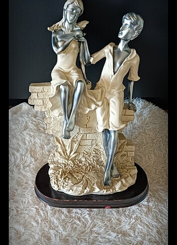 Antika Sevgili Biblo / Heykel - Görsel 3