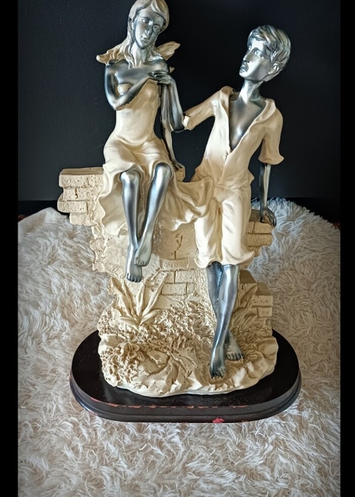 Antika Sevgili Biblo / Heykel - Görsel 3