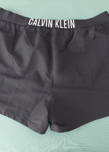 Calvin Klein Siyah Erkek Deniz Şortu - Görsel 2