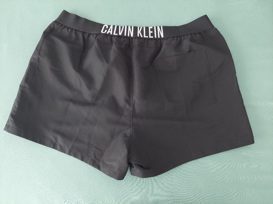 Calvin Klein Siyah Erkek Deniz Şortu - Görsel 2