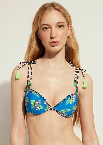 xs Beden Calzedonia Saint Tropez Bikini Takımı