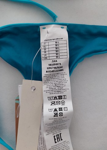 m Beden turkuaz Renk Calzedonia Bikini Takımı