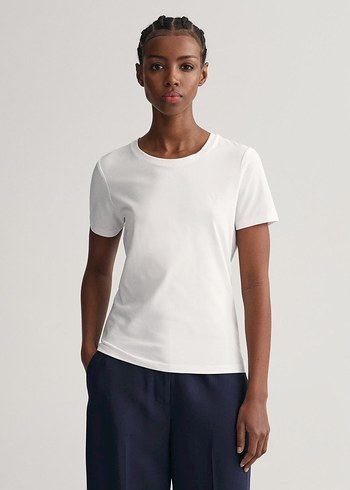 Gant Slim Fit Bisiklet Yaka Tshirt